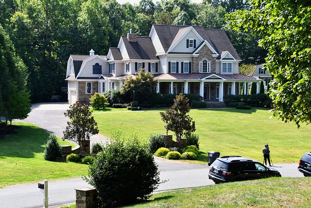 Дом в Стаффорде, где, предположительно, проживал Олег Смоленков