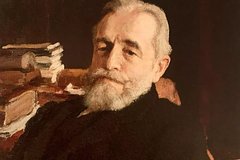 Серов Валентин Александрович (1865-1911). Портрет графа Д.Г. Дервиза. 1895 г.