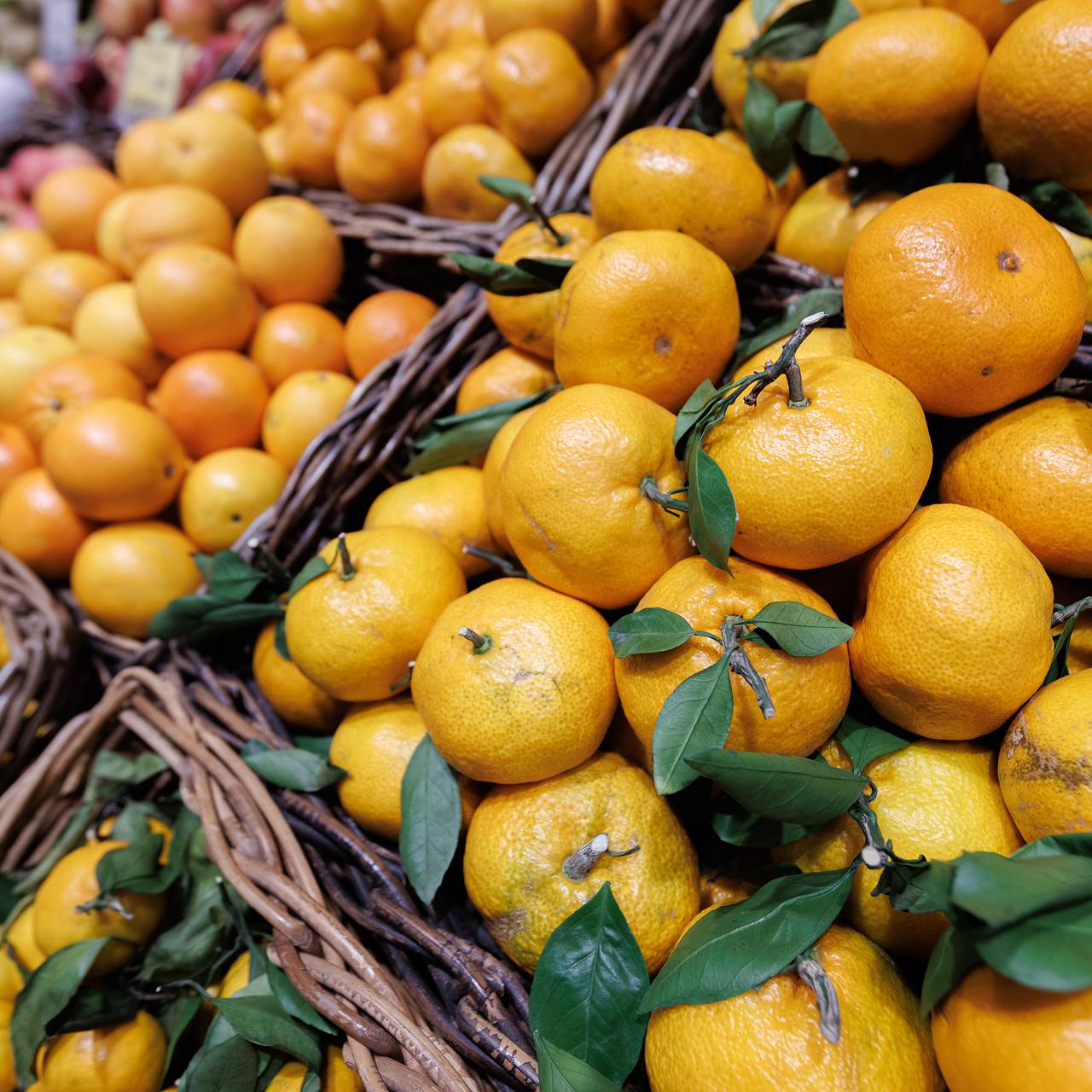 В России подешевели мандарины