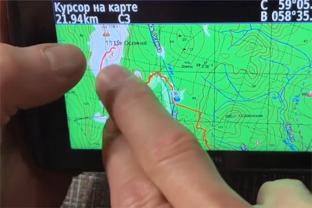 Предполагаемая зона поиска пропавших на горе Ослянка туристов