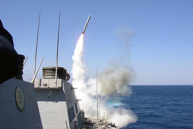 Запуск ракеты Tоманаwк