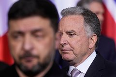 Президент Украины Владимир Зеленский и специальный посланник США Стив Виткофф