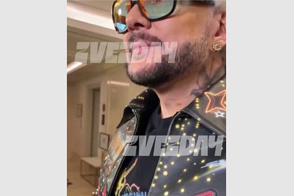 Киркоров вышел в свет с синяком на шее