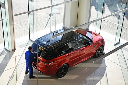 В России выросли продажи новых автомобилей одной британской марки