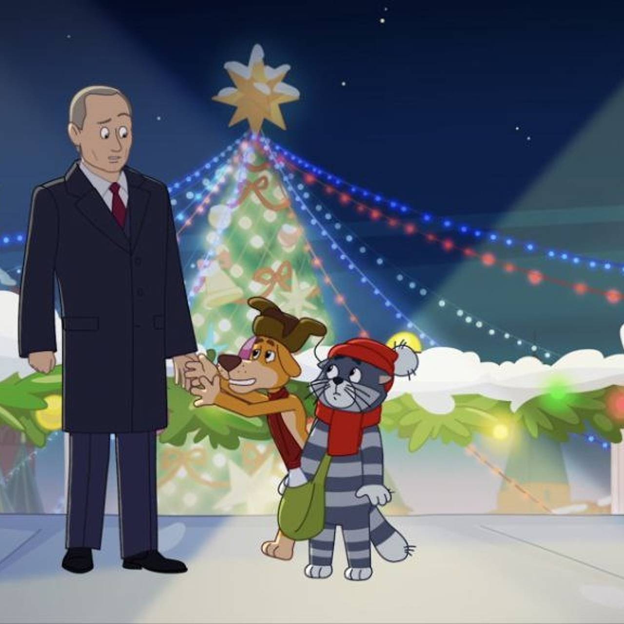 Путин появился в популярном мультфильме