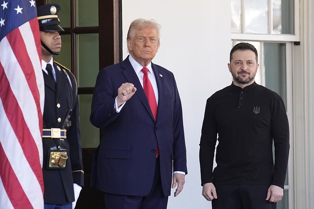 Дональд Трамп и Владимир Зеленский