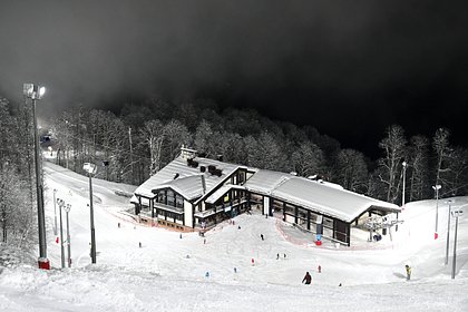 В Сочи выпал первый снег