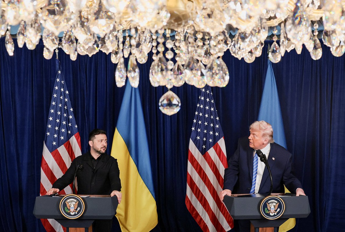 Владимир Зеленский и Дональд Трамп