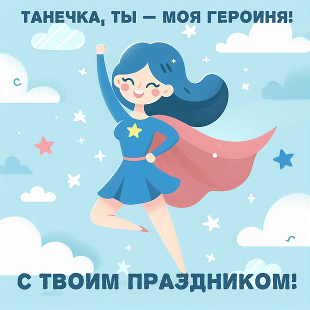 Красивая открытка на Татьянин день