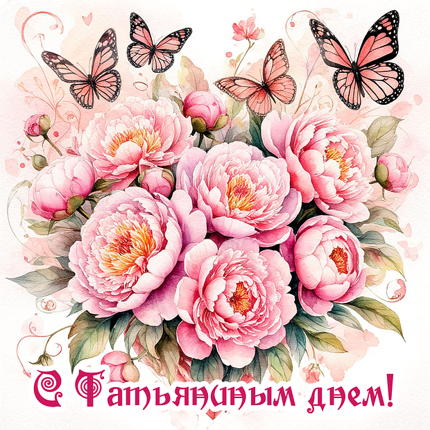 Скачать открытку с Татьяниным днем