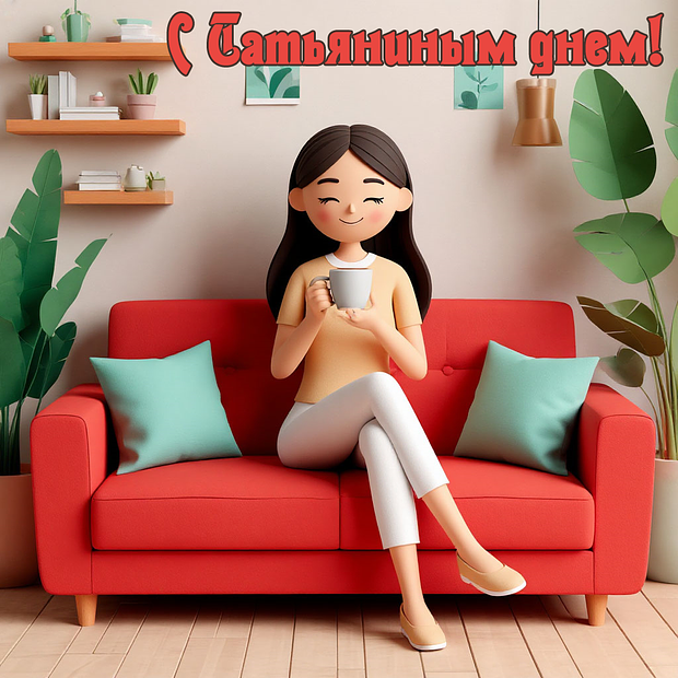 Бесплатная открытка на Татьянин день