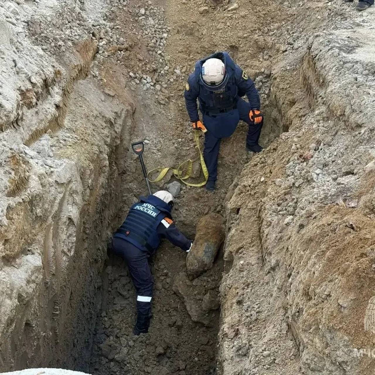 100-килограммовую бомбу уничтожили в российском регионе