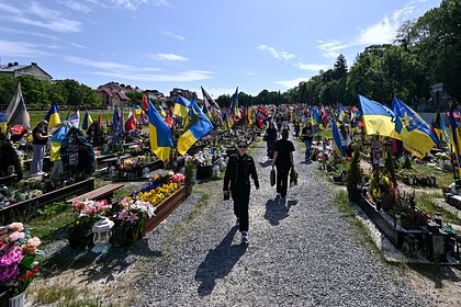 Кладбище неопознанных солдат ВСУ появилось на Украине