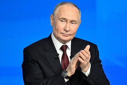 Путин поздравил Трампа с Новым годом