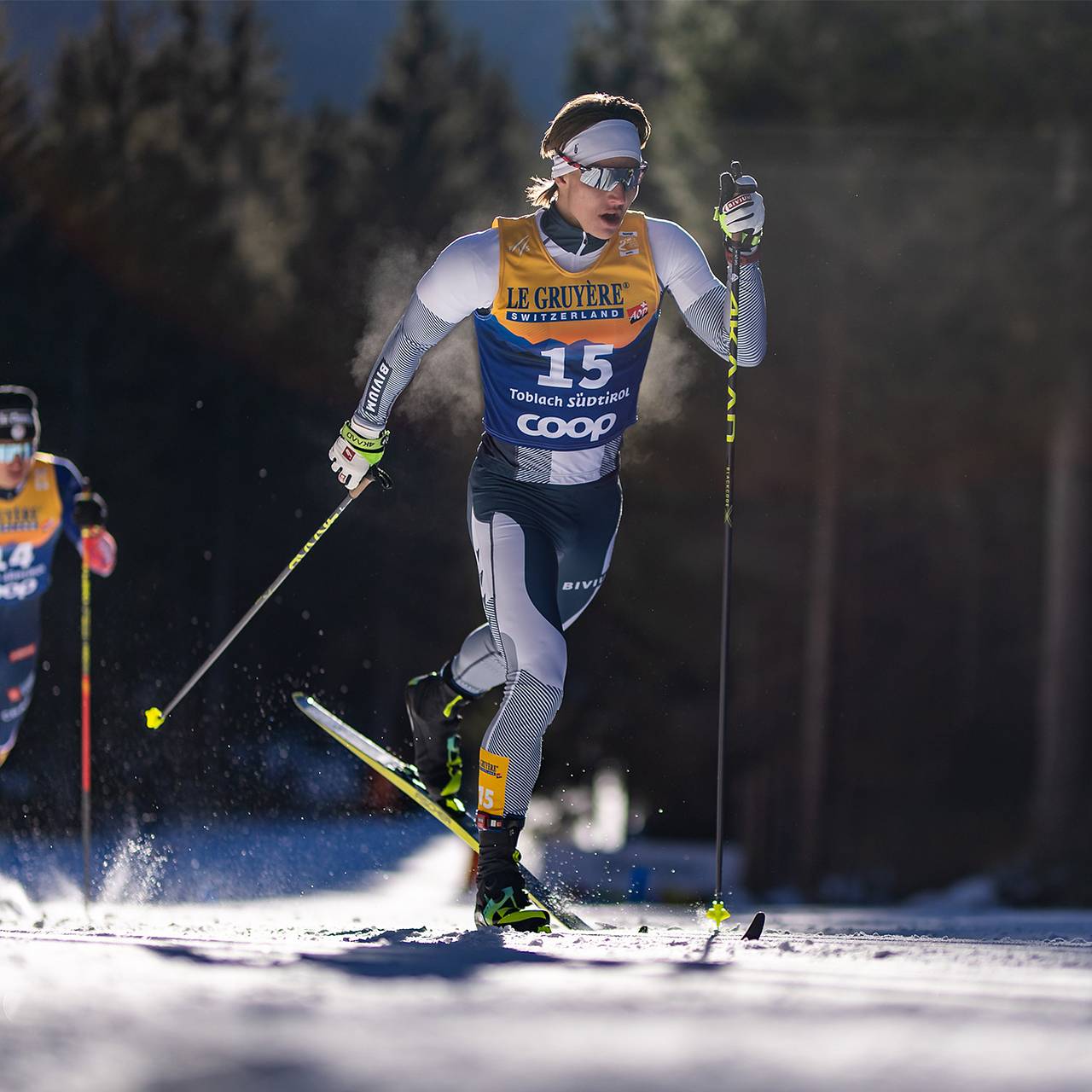 Российский лыжник остановился в шаге от пьедестала в масс-старте на &laquo;Тур де Ски&raquo;