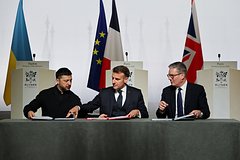 «Коалиция желающих» договорилась с Киевом о вводе войск на Украину. Когда западные военные появятся у российской границы? «Коалиция желающих» договорилась с Киевом о вводе войск на Украину. Когда западные военные появятся у российской границы?