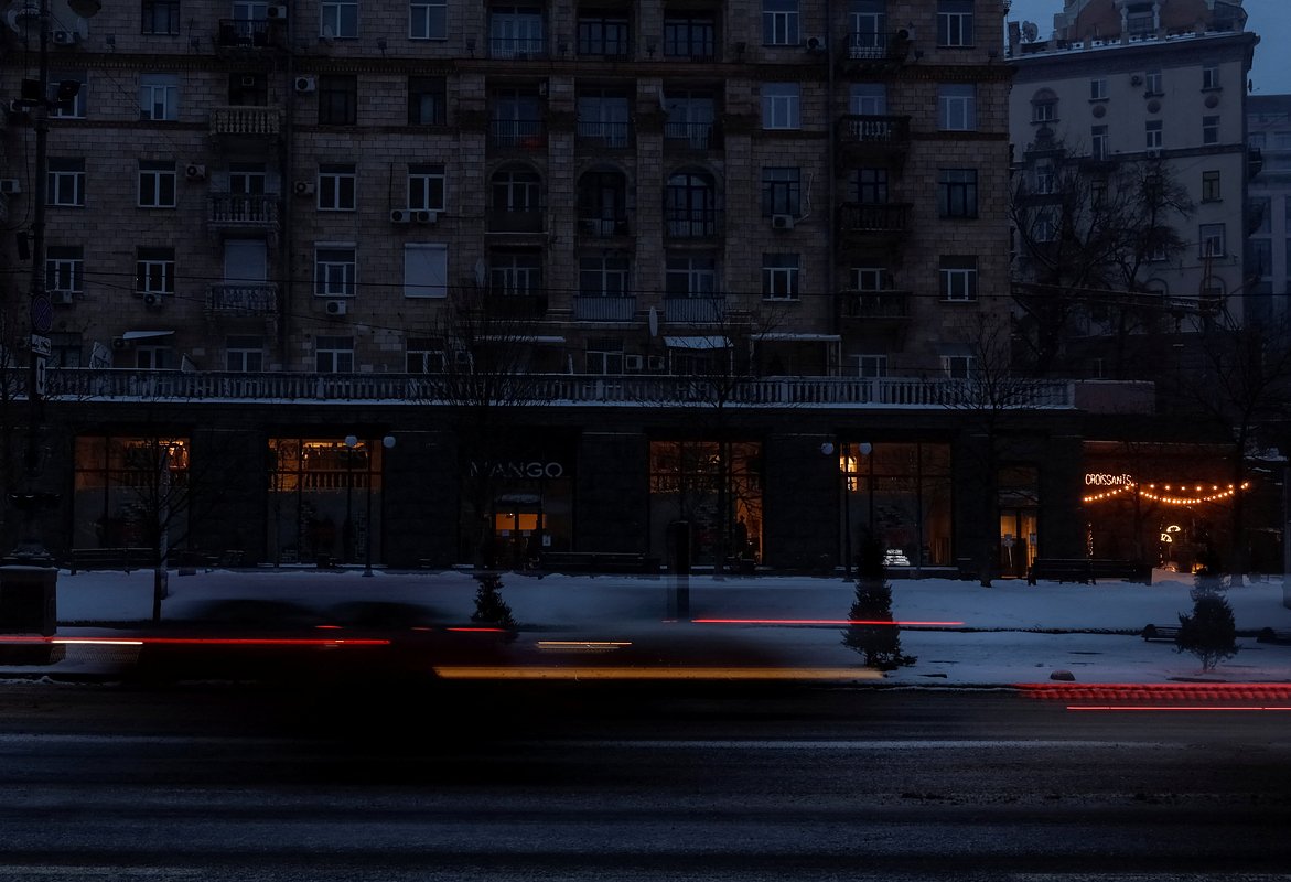 Обесточенный Киев