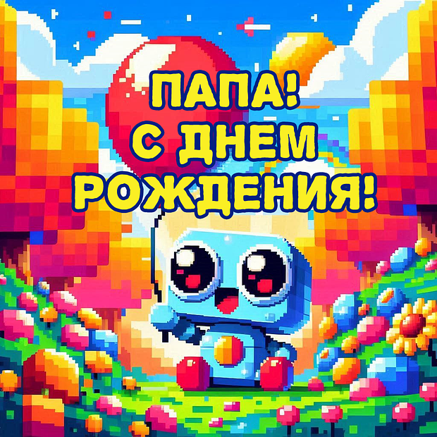 Красивая картинка на день рождения папе