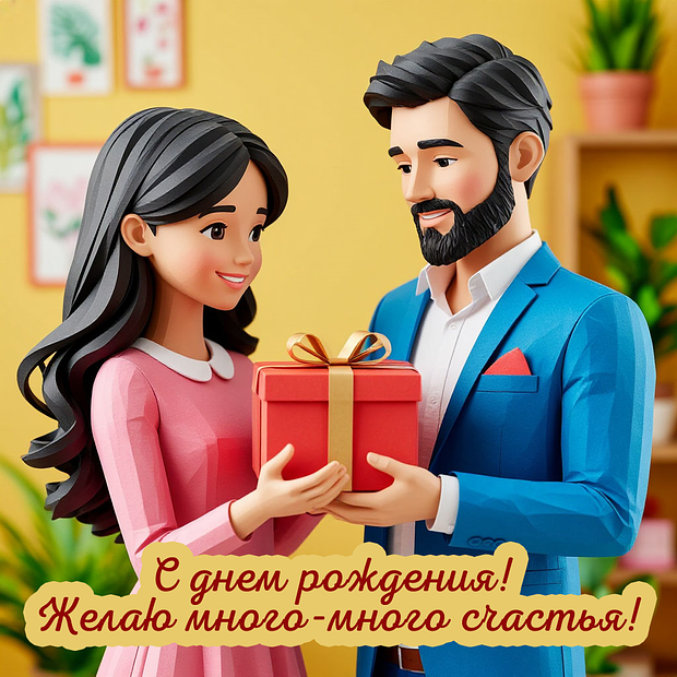 Картинка с днем рождения папе от дочери
