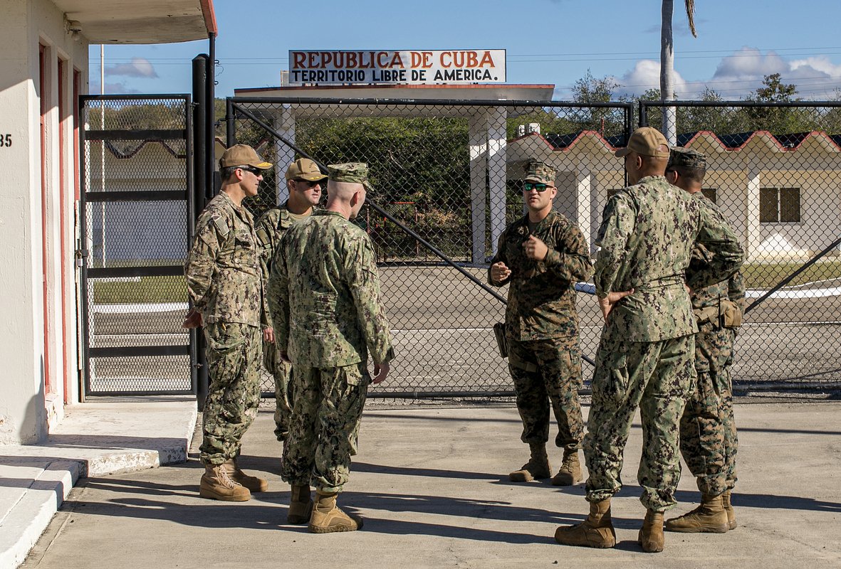 Военно-морская база США в Гуантанамо, Куба, 2 июня 2025 года