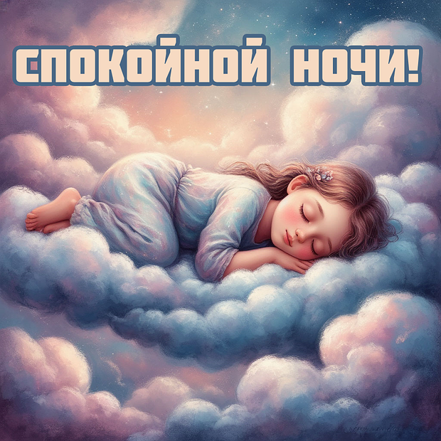 Картинка с пожеланием доброй ночи
