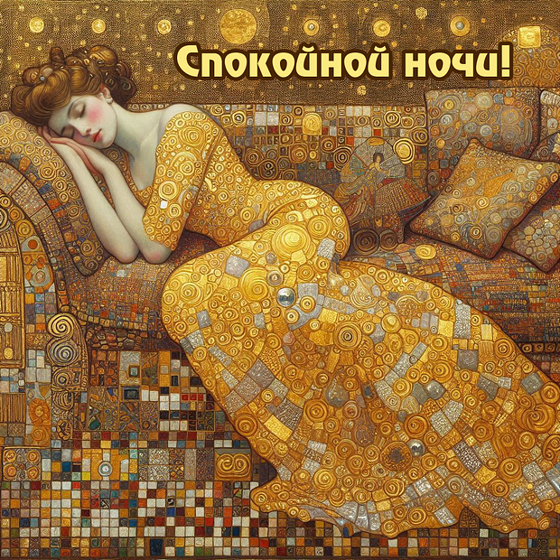 Картинка с пожеланием спокойной ночи
