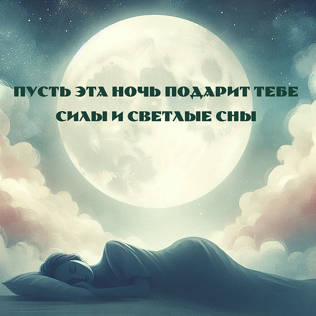 Открытка спокойной ночи женщине

