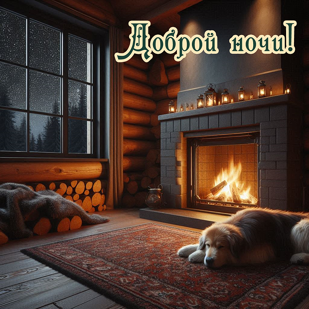 Картинка с пожеланием доброй ночи
