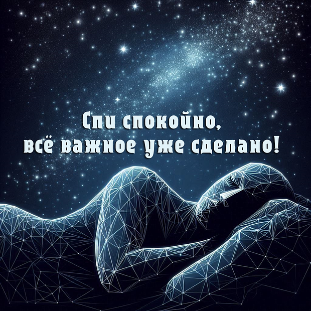 Открытка спокойной ночи мужчине
