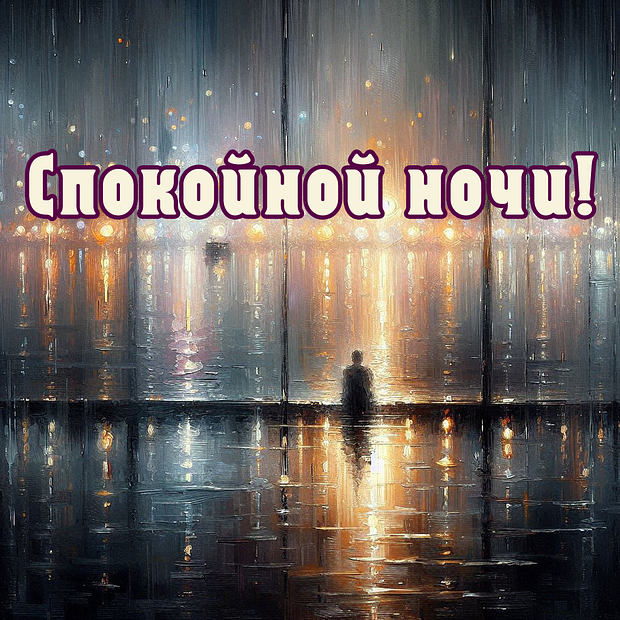 Картинка с пожеланием доброй ночи
