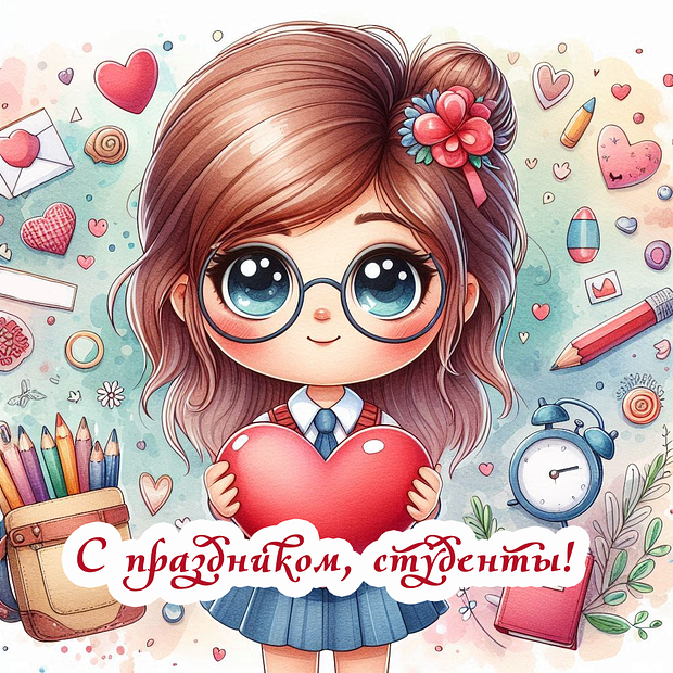 Картинка на День студента
