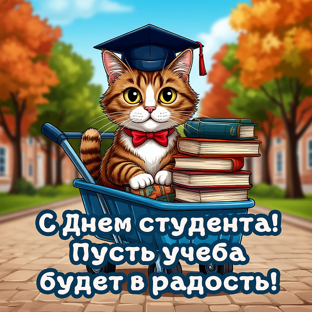 Красивая картинка на День студента