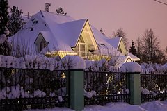 Дом погибшего Алексея Скляра