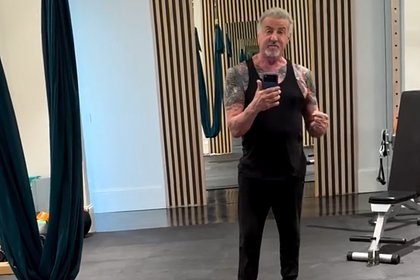 В сети обсудили внешность 79-летнего Сильвестра Сталлоне на видео из спортзала