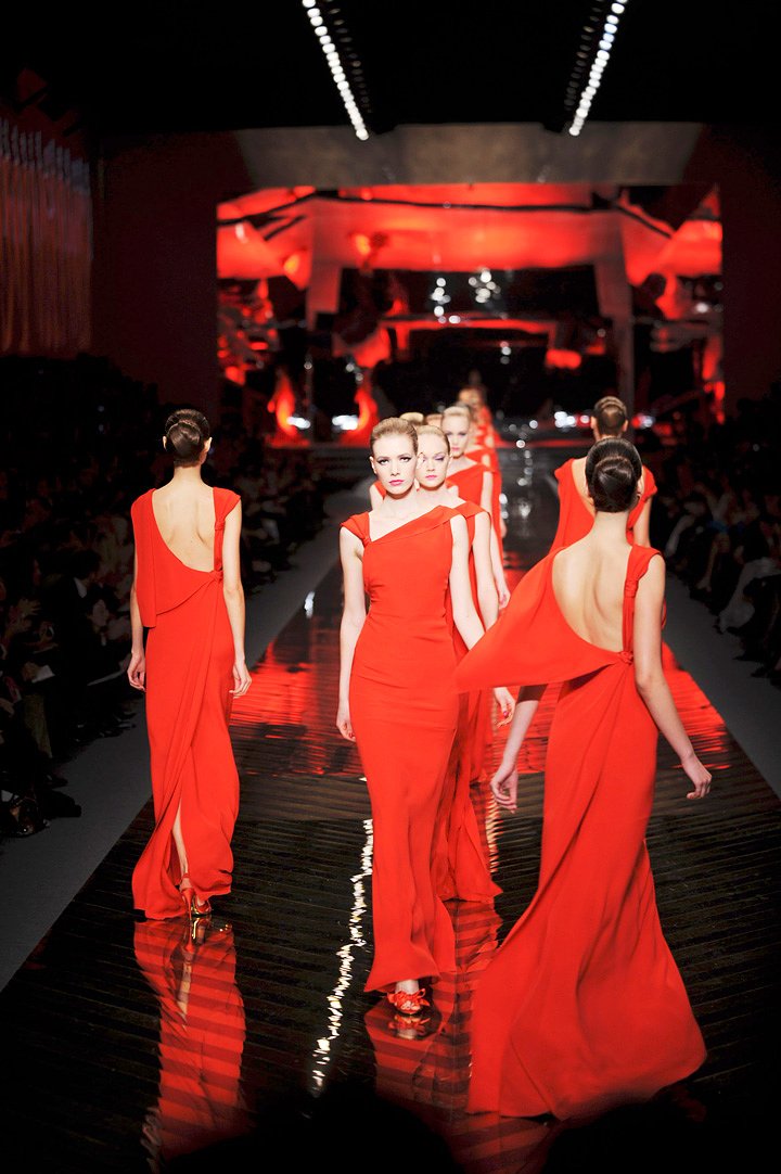 Шоу Valentino в 2008 году