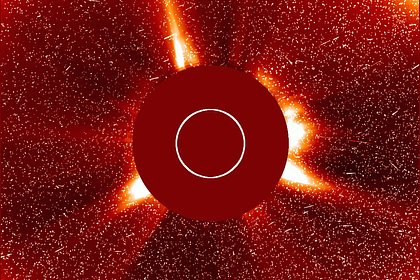 Мощный радиационный шторм начался в окрестностях Земли