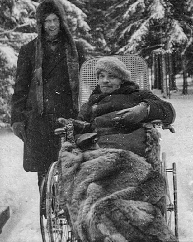 Ленин в Горках, зима 1923 года
