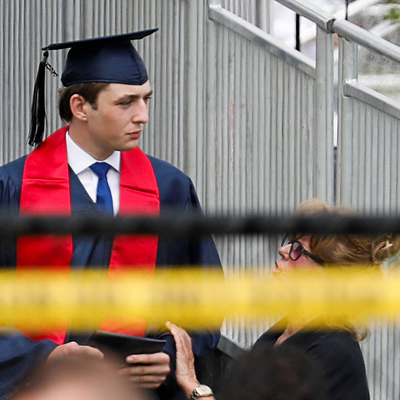 Сын Трампа спас жизнь женщине в Лондоне