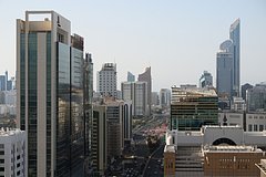 Вид на Абу-Даби