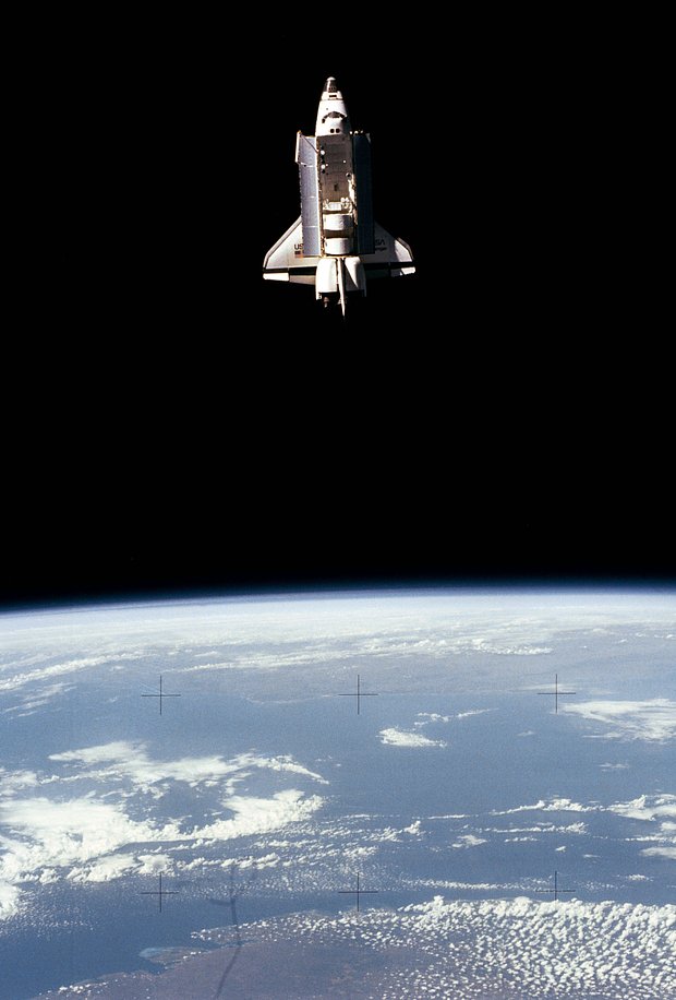 «Челленджер» во время второй миссии