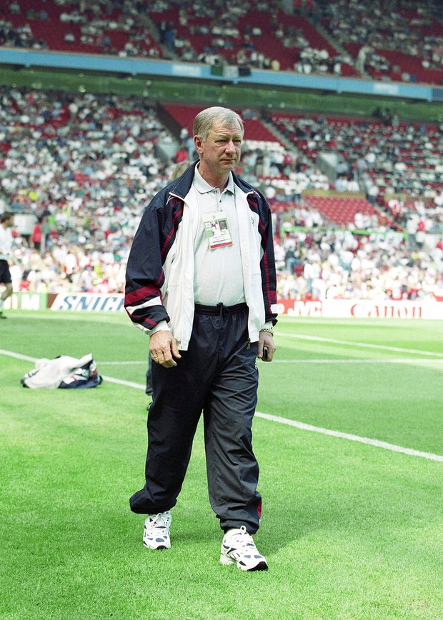 Борис Игнатьев, тренер сборной России, в 1996 году