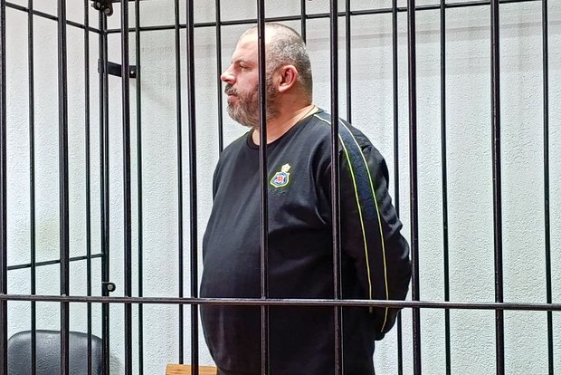 Сергей Лежнев во время рассмотрения ходатайства следствия о продлении ареста в Советском районном суде