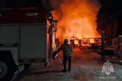 Трое детей и двое взрослых сгорели заживо в российском регионе