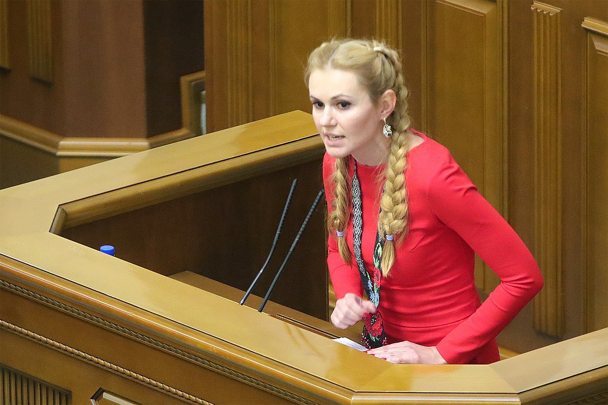 Депутат Верховной Рады Украины Анна Скороход