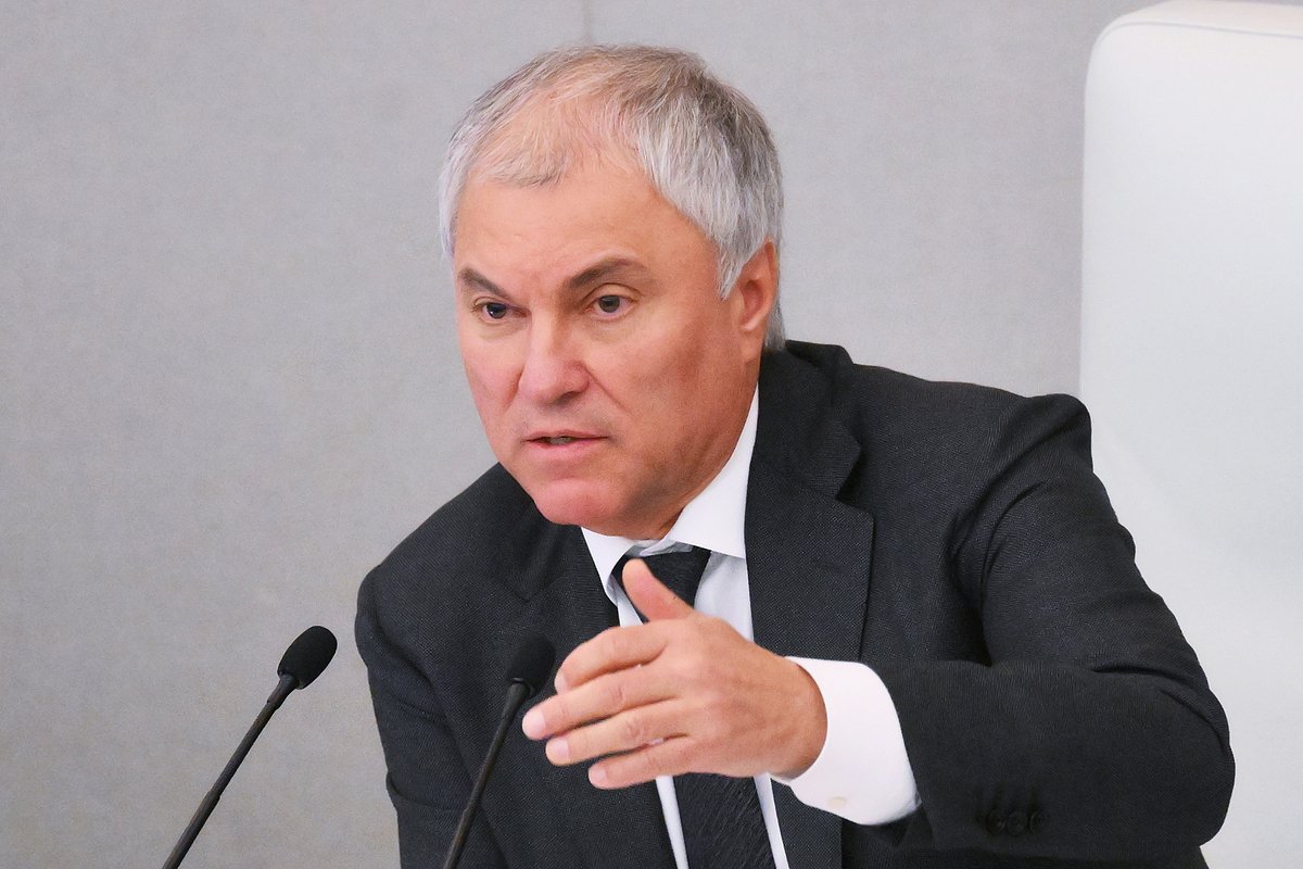 Председатель Госдумы РФ Вячеслав Володин