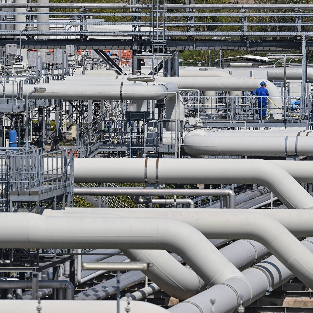 Единственное подземное газохранилище Прибалтики опустело более чем на 70 процентов