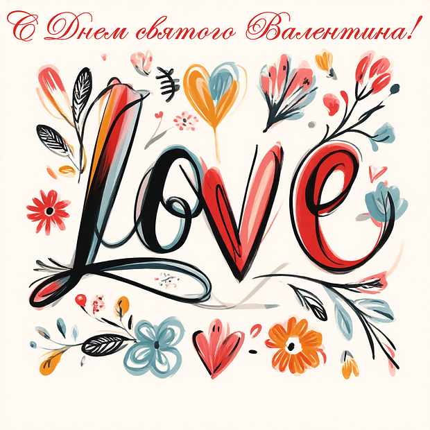 Картинка на День святого Валентина
