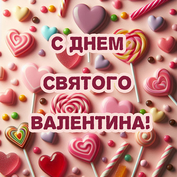 Скачать бесплатно открытку на 14 февраля
