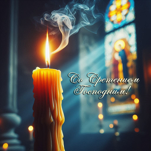 Картинка на Сретение
