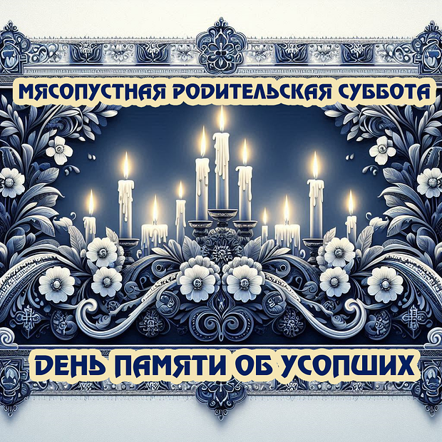 Картинка на Вселенскую родительскую субботу
